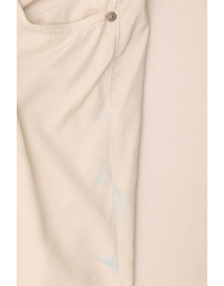 Damskie spodenki codzienne Benetton IT 44 Medium W34 Biała bawełna