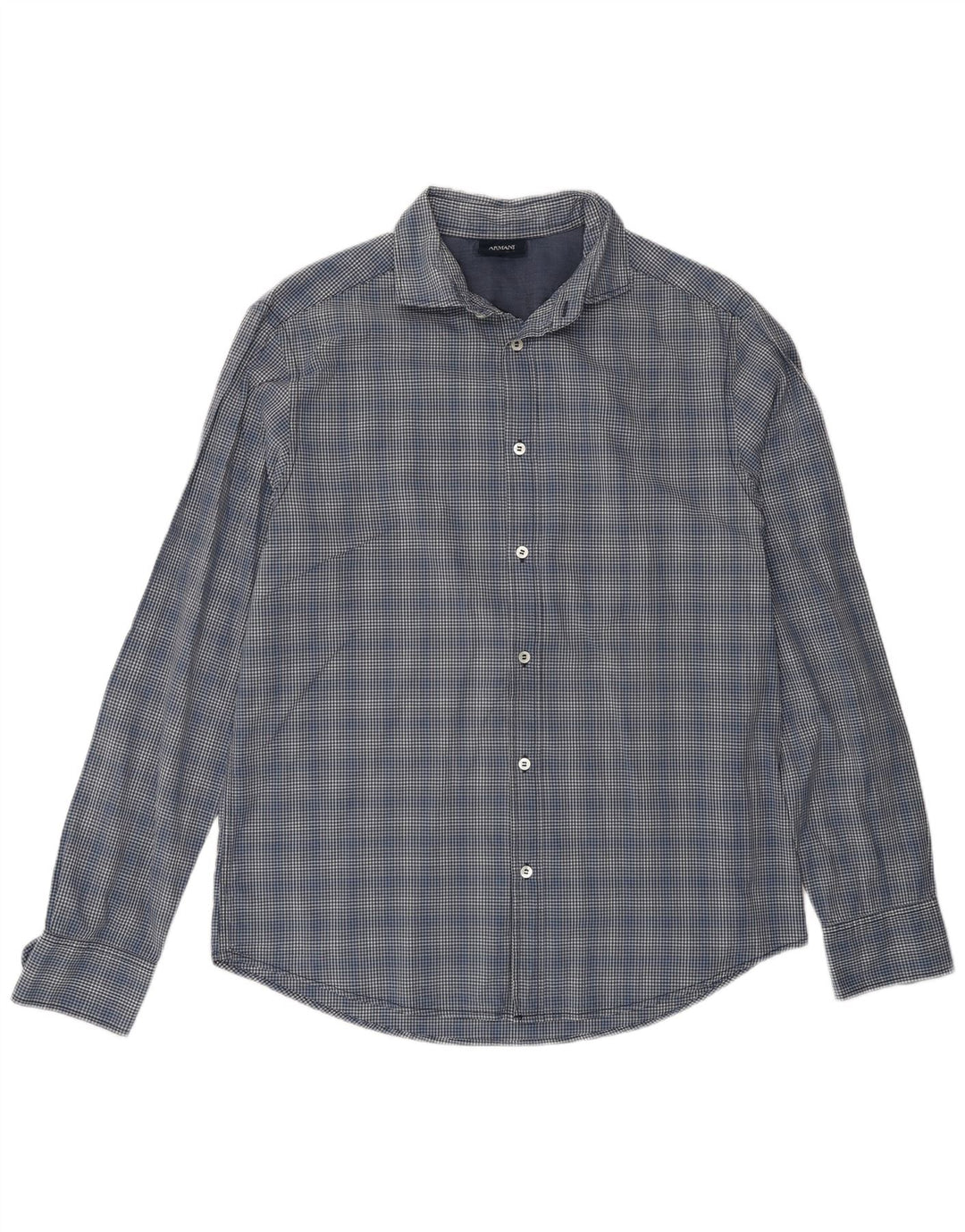 Koszula męska Armani Jeans XL, granatowa, w kratkę