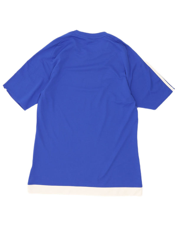 Adidas Męska koszulka Climalite Top Small Blue Sports