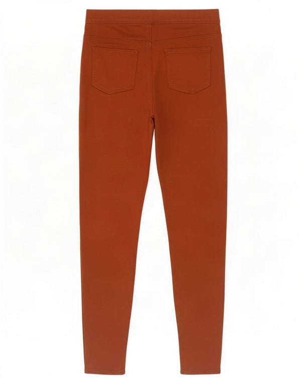 Marks & Spencer Damskie jeansy Jegging UK 14 Large W30 L30 Brązowa bawełna