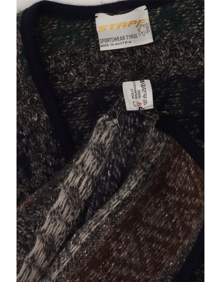 Sweter damski Stapf EU 42, duży, wielokolorowy Fair Isle