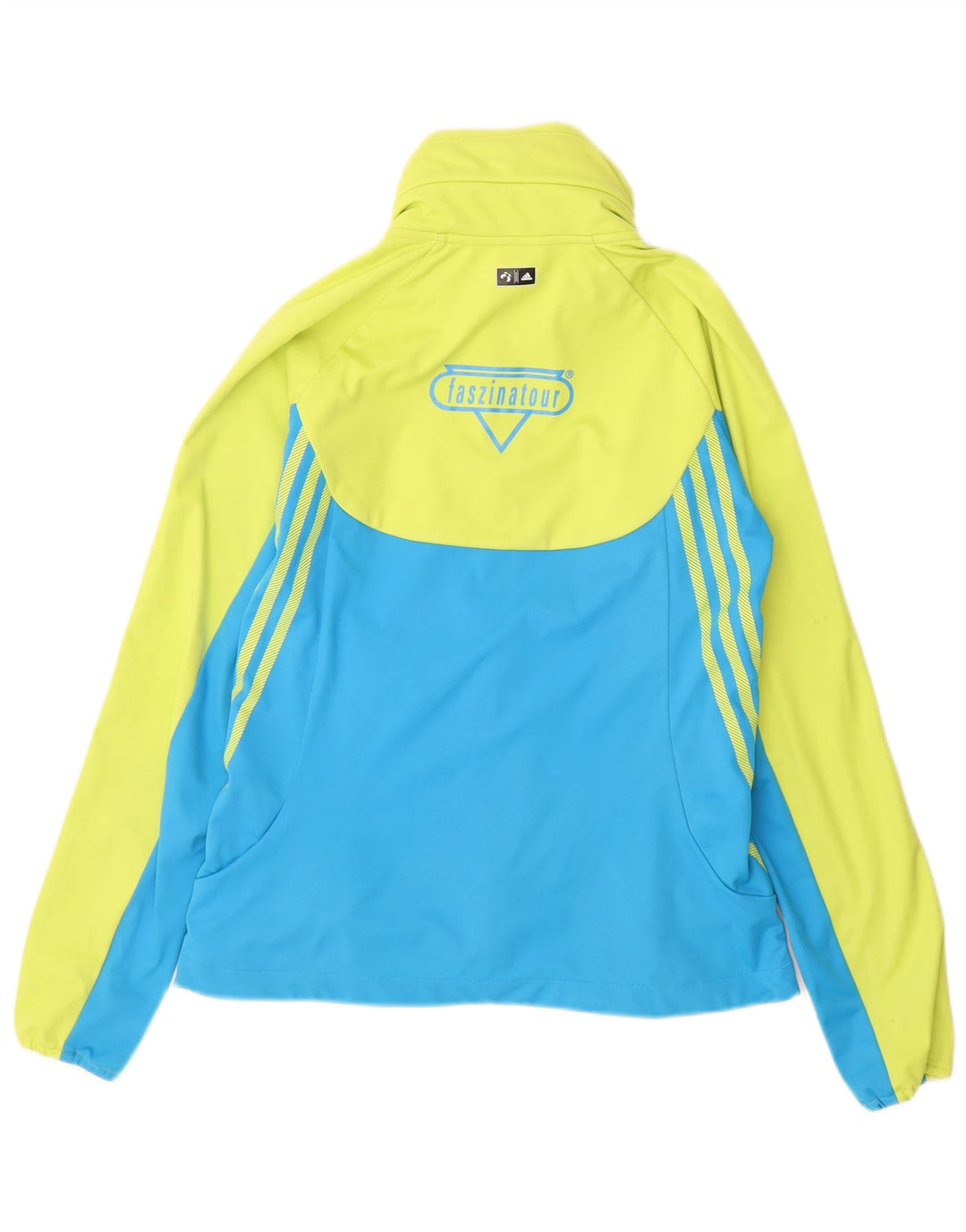 Kurtka damska Adidas Terrex Tracksuit Top UK 10 Small Green Colourblock