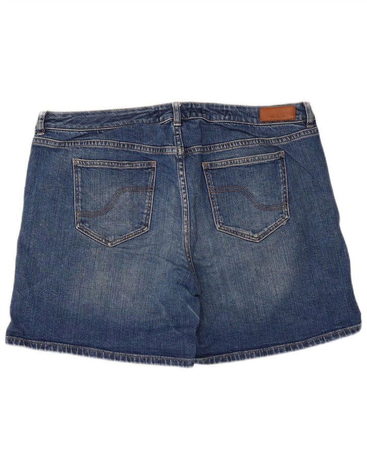 Damskie spodenki jeansowe Fat Face UK 16, duże, niebieskie, bawełniane