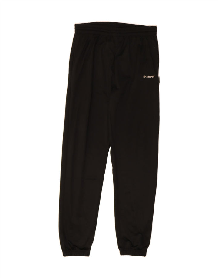 LOTTO Mens Tracksuit Trousers Joggers Large  Black Vintage Lotto and Second-Hand Lotto from Messina Hembry 
