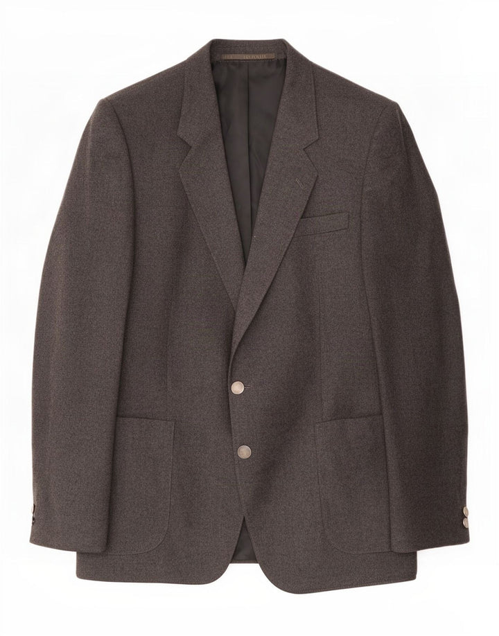 Męska marynarka zapinana na 2 guziki Giuliano UK 38 Medium Grey