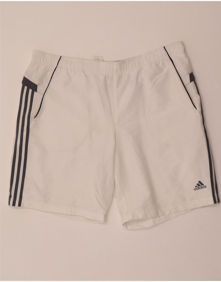 Męskie spodenki sportowe Adidas Climacool 2XL, biały poliester