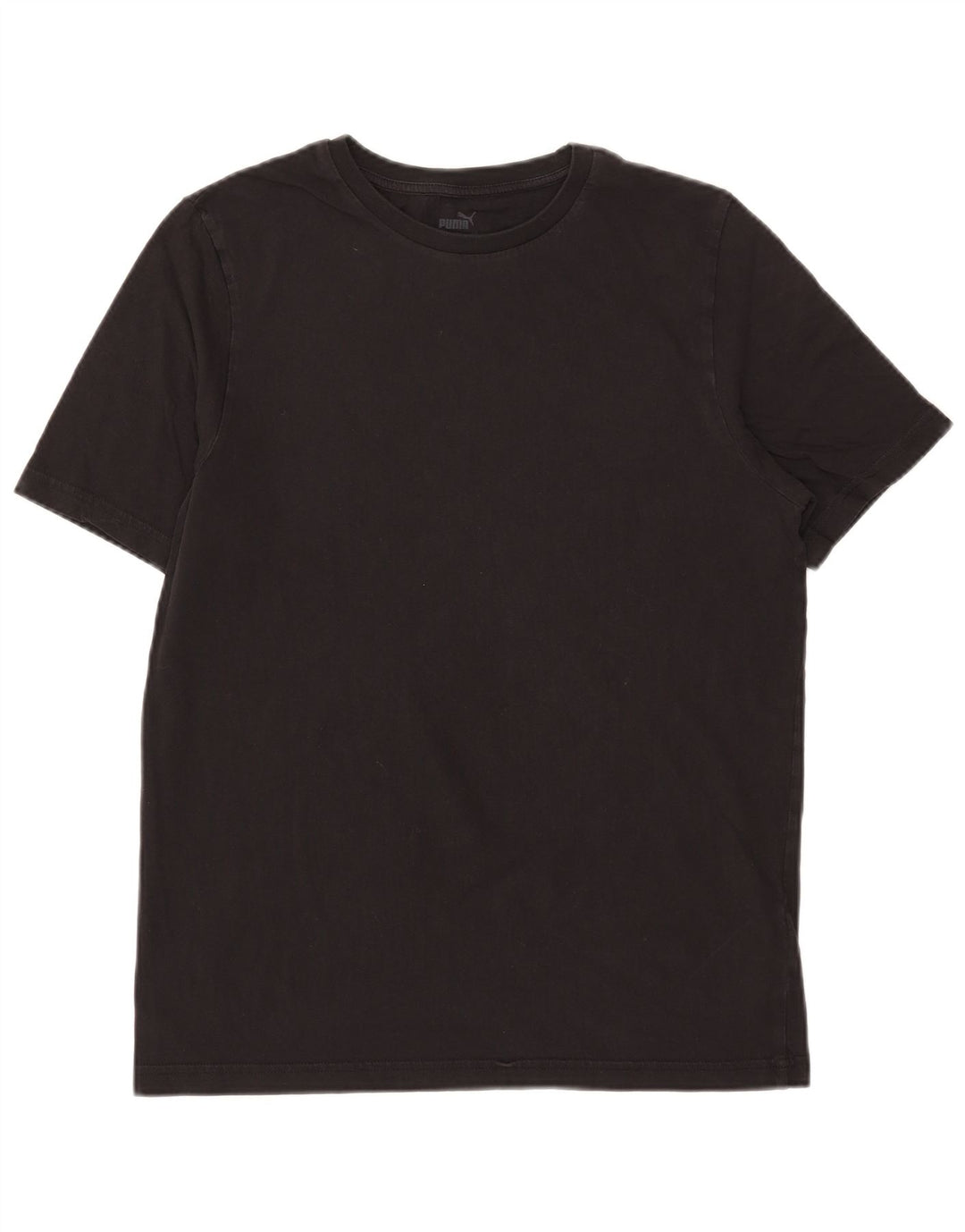 T-shirt męski PUMA Top, średni czarny, bawełniany