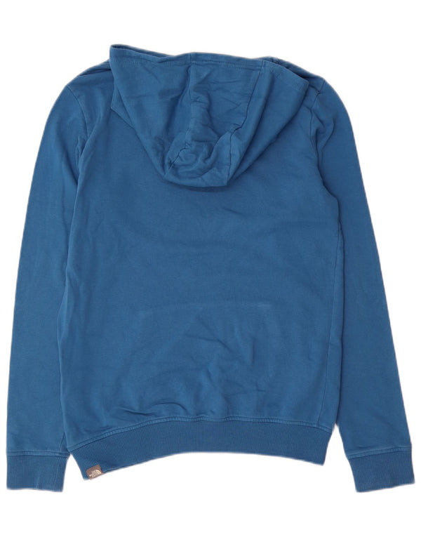 Chłopięcy sweter z kapturem The North Face 14-15 lat XL, niebieski, bawełniany