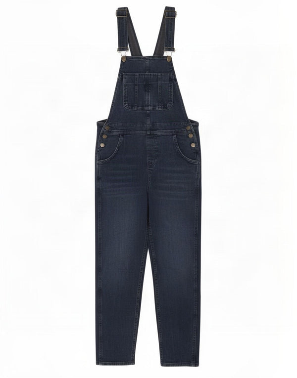 Ogrodniczki damskie Fat Face Slim Jeans UK 10 Small W32 L27 Granatowa bawełna