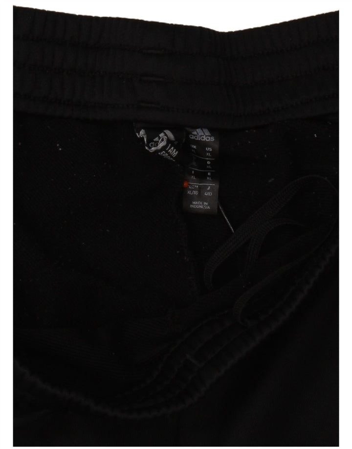 Męskie spodnie dresowe Adidas Aeroready XL, czarne, poliestrowe