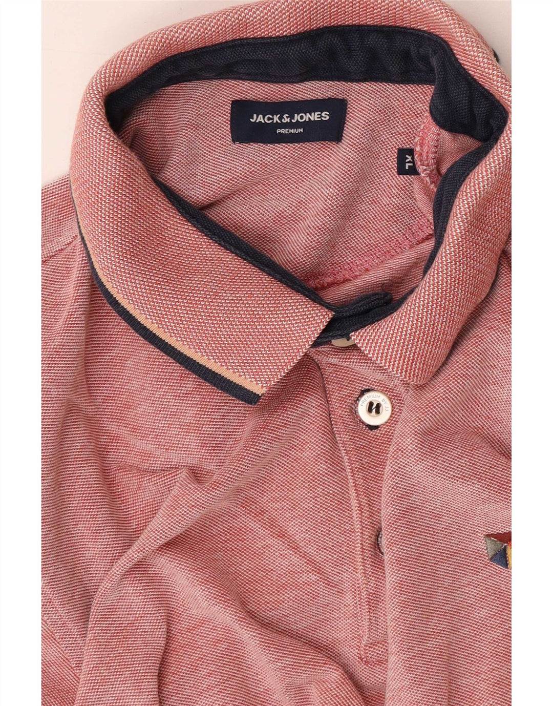 Męska koszulka polo Jack & Jones XL, czerwona