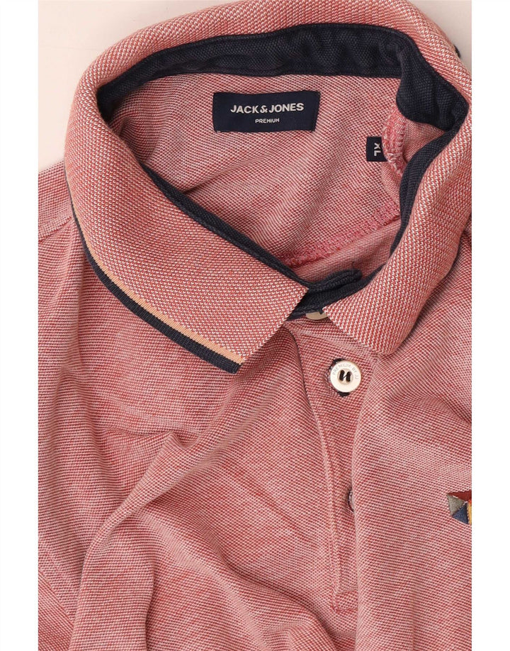 Męska koszulka polo Jack & Jones XL, czerwona