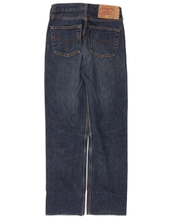 Damskie jeansy LEVI'S 501 Straight W27 L28 Granatowe