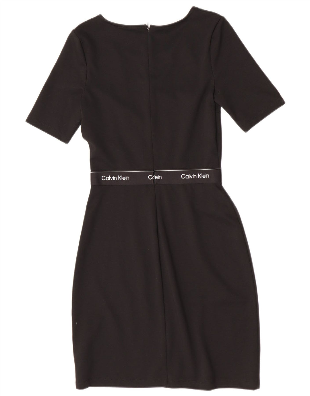 Damska sukienka z grafiką Calvin Klein EU 34 XS, czarny poliester