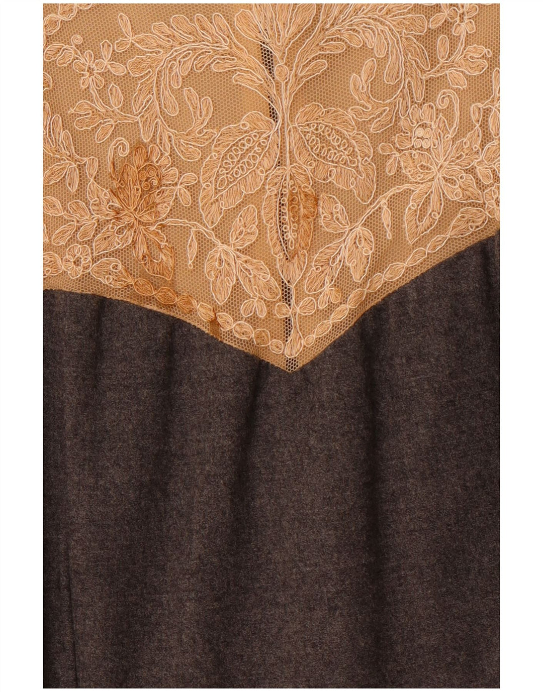 Damska sukienka bez rękawów SPORTMAX UK 10, mała, szara w kwiaty