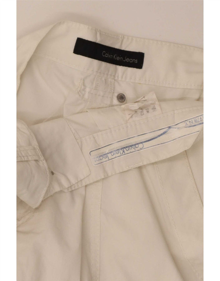 Męskie spodenki Chino Calvin Klein W32 Medium White