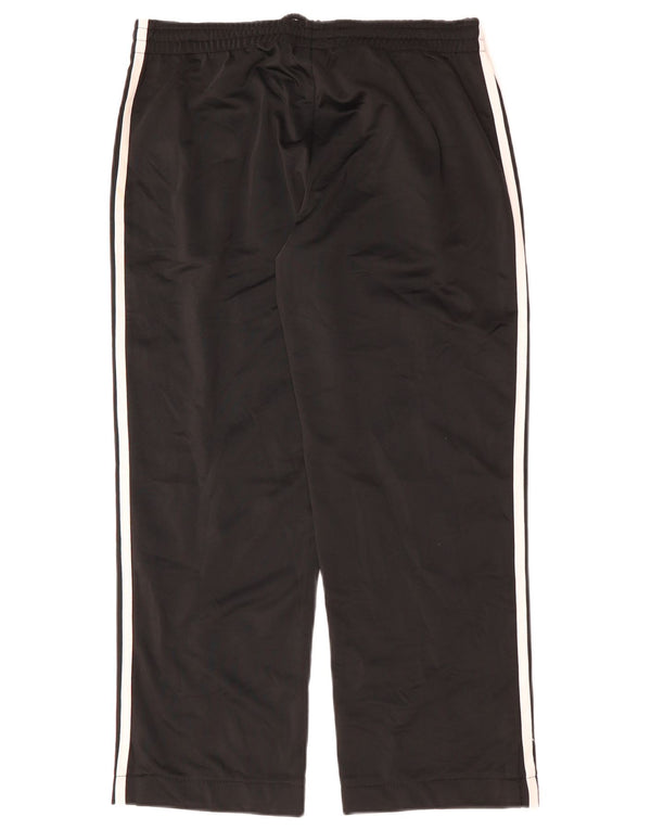 Damskie spodnie dresowe ADIDAS UK 12, średni czarny poliester