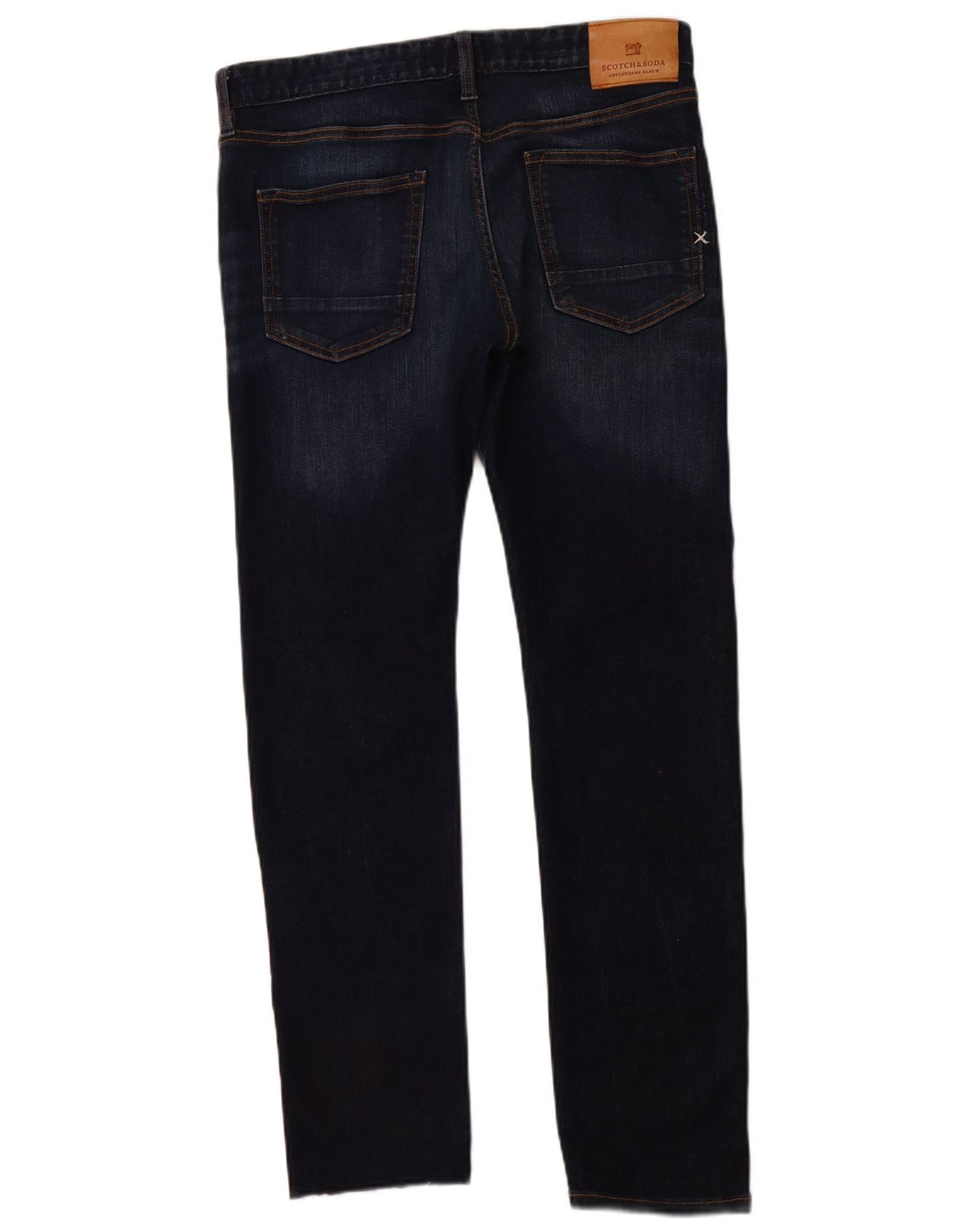 Męskie jeansy SCOTCH & SODA Ralston Slim W31 L32 Granatowe, bawełniane