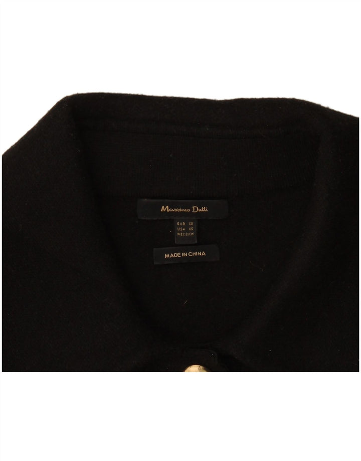 Bolerko damskie Massimo Dutti Crop Oversize UK 6 XS Czarne