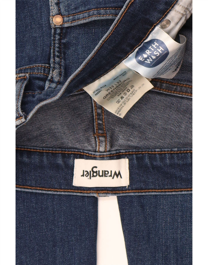 Męskie jeansy WRANGLER Greensboro W33 L32, niebieskie, bawełniane