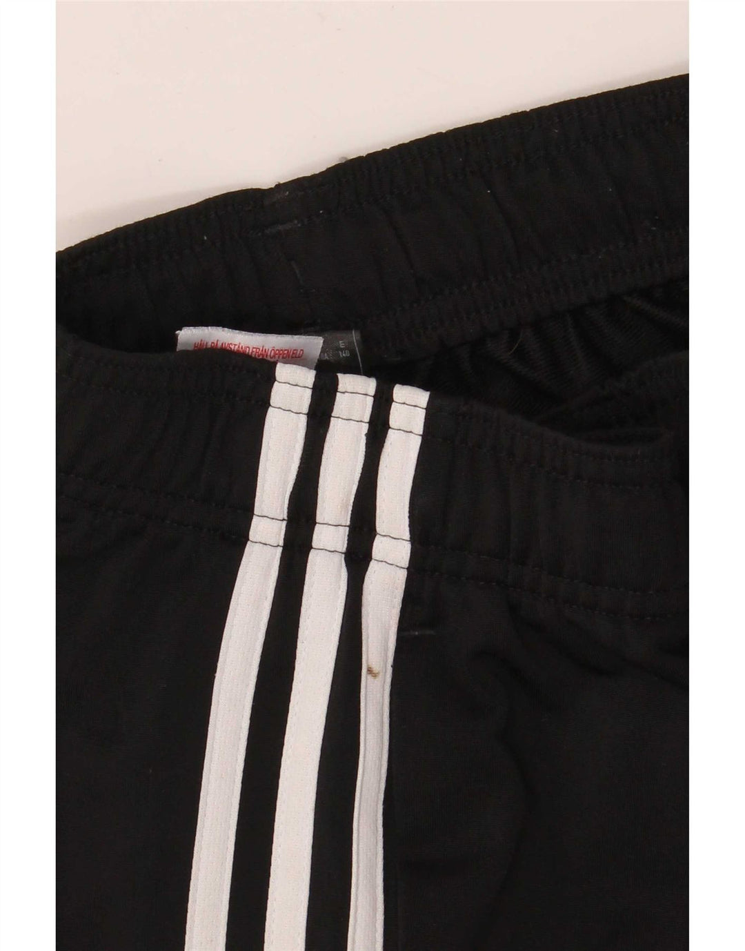 Adidas Chłopięce Spodnie Dresowe Joggery 9-10 Lat Czarny Poliester