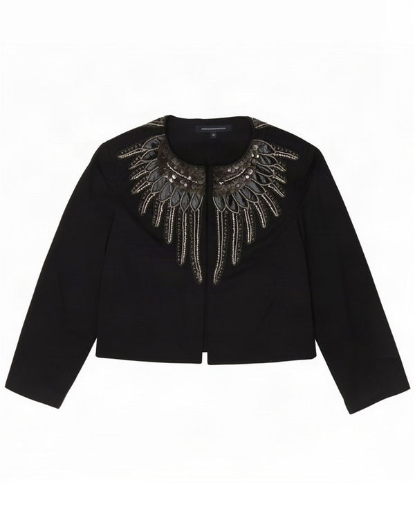French Connection Bolero damskie UK 12 Medium Black