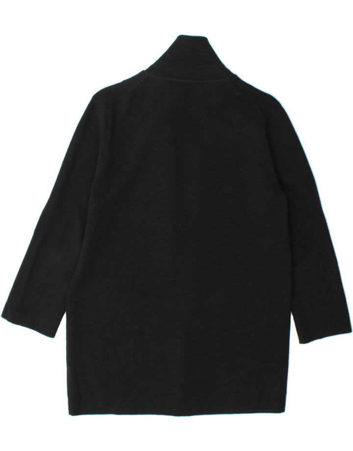 J. CREW Womens Oversized 3/4 Sleeve Cardigan Sweater UK 10 Small Black Vintage J. Crew and Second-Hand J. Crew from Messina Hembry 
