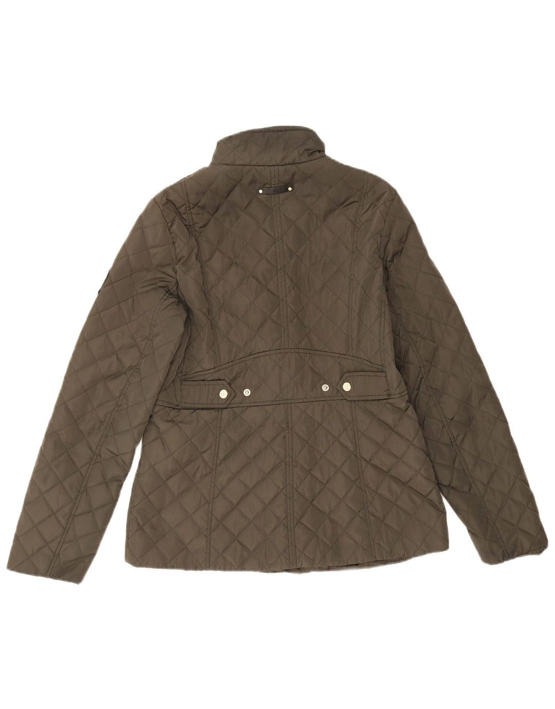 Damska pikowana kurtka Ralph Lauren UK 10, mała, khaki, polietylen