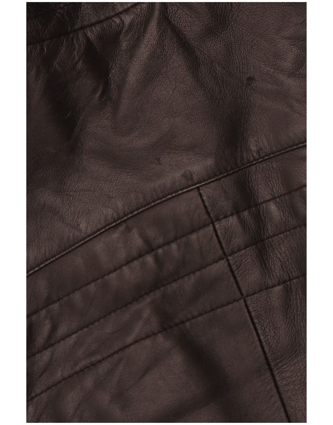 Męska skórzana kurtka racer VINTAGE IT 54 2XL czarna skóra