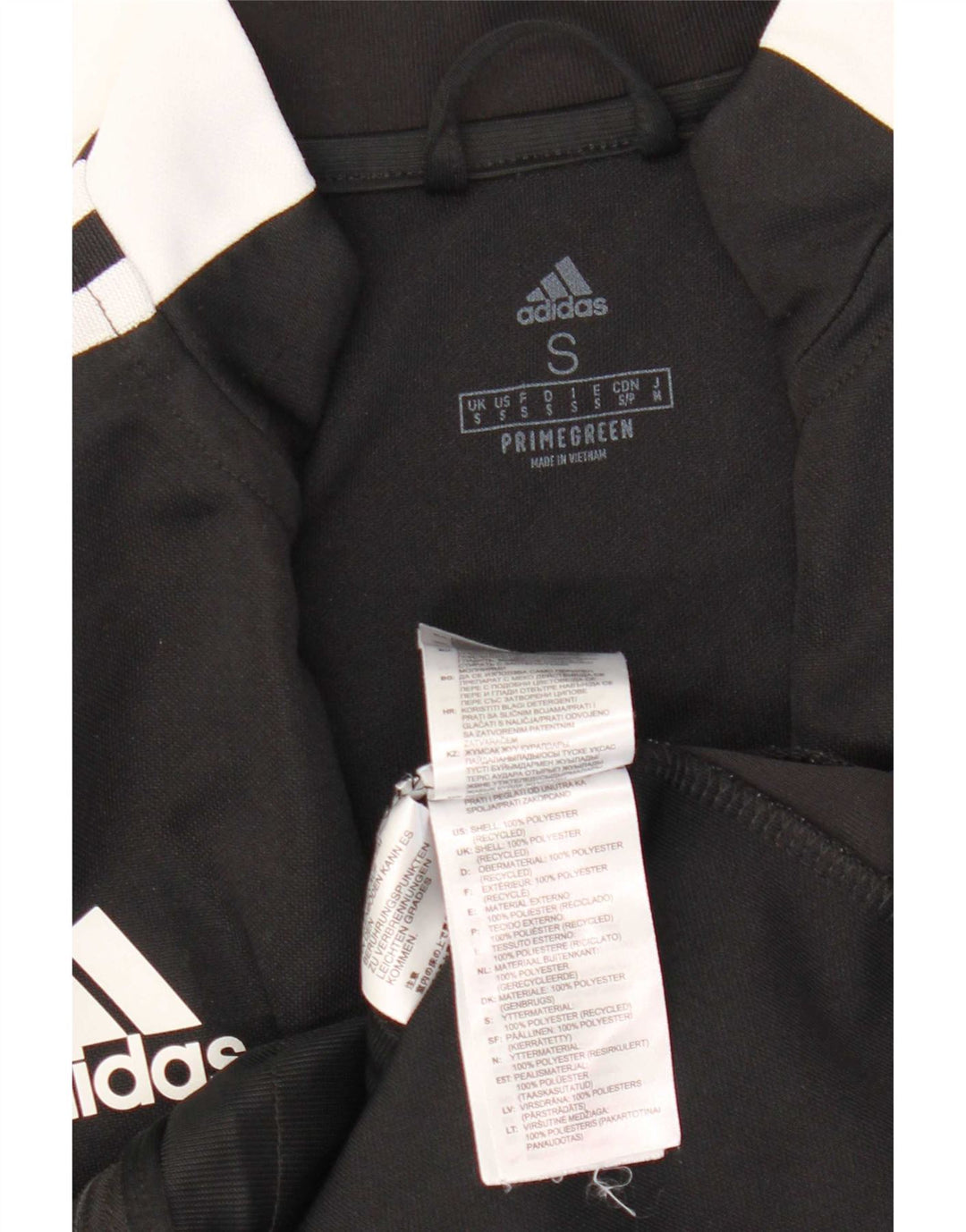 Adidas Męska kurtka dresowa Aeroready Graphic, mała czarna, z blokami kolorów