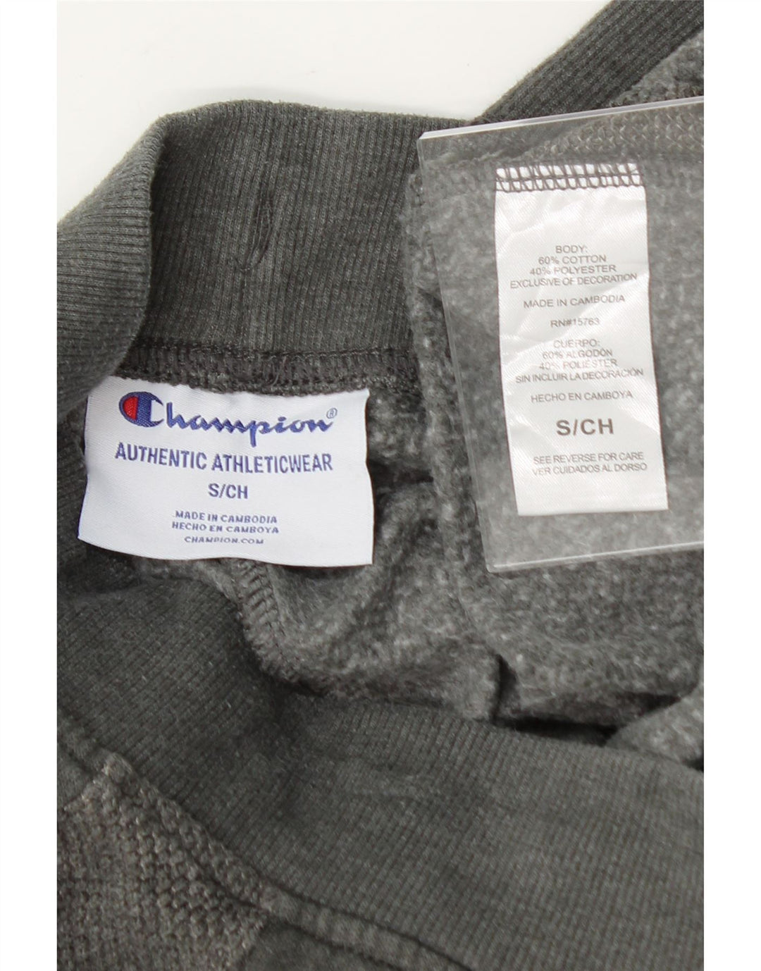 CHAMPION Mens Tracksuit Trousers Joggers Small  Grey Cotton Vintage Champion and Second-Hand Champion from Messina Hembry 