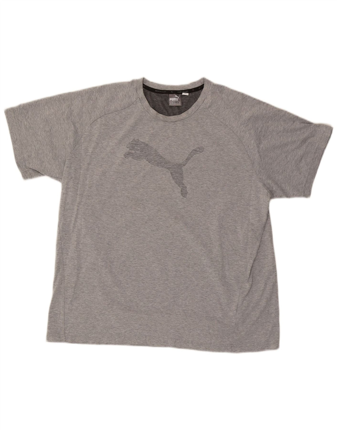 Męska koszulka z grafiką PUMA Top 2XL, szara bawełna