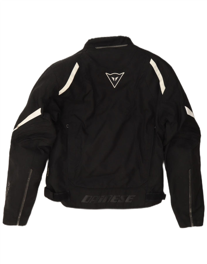 Męska kurtka motocyklowa Dainese Graphic EU 48 Średni czarny motocykl z blokami kolorów