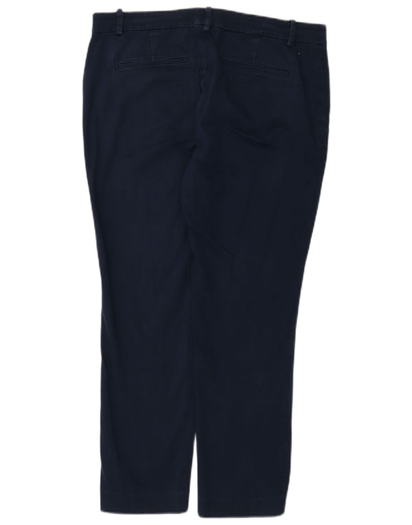 Spodnie damskie Ralph Lauren o krótkim kroju US 8 Medium W32 L25 Granatowe