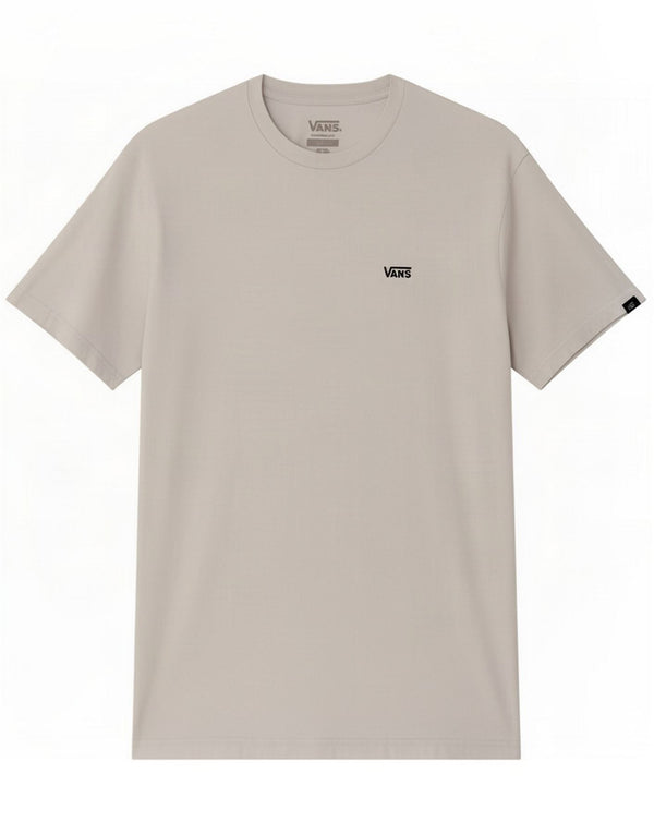 Męska koszulka t-shirt Vans o klasycznym kroju, średnia, biała, bawełniana