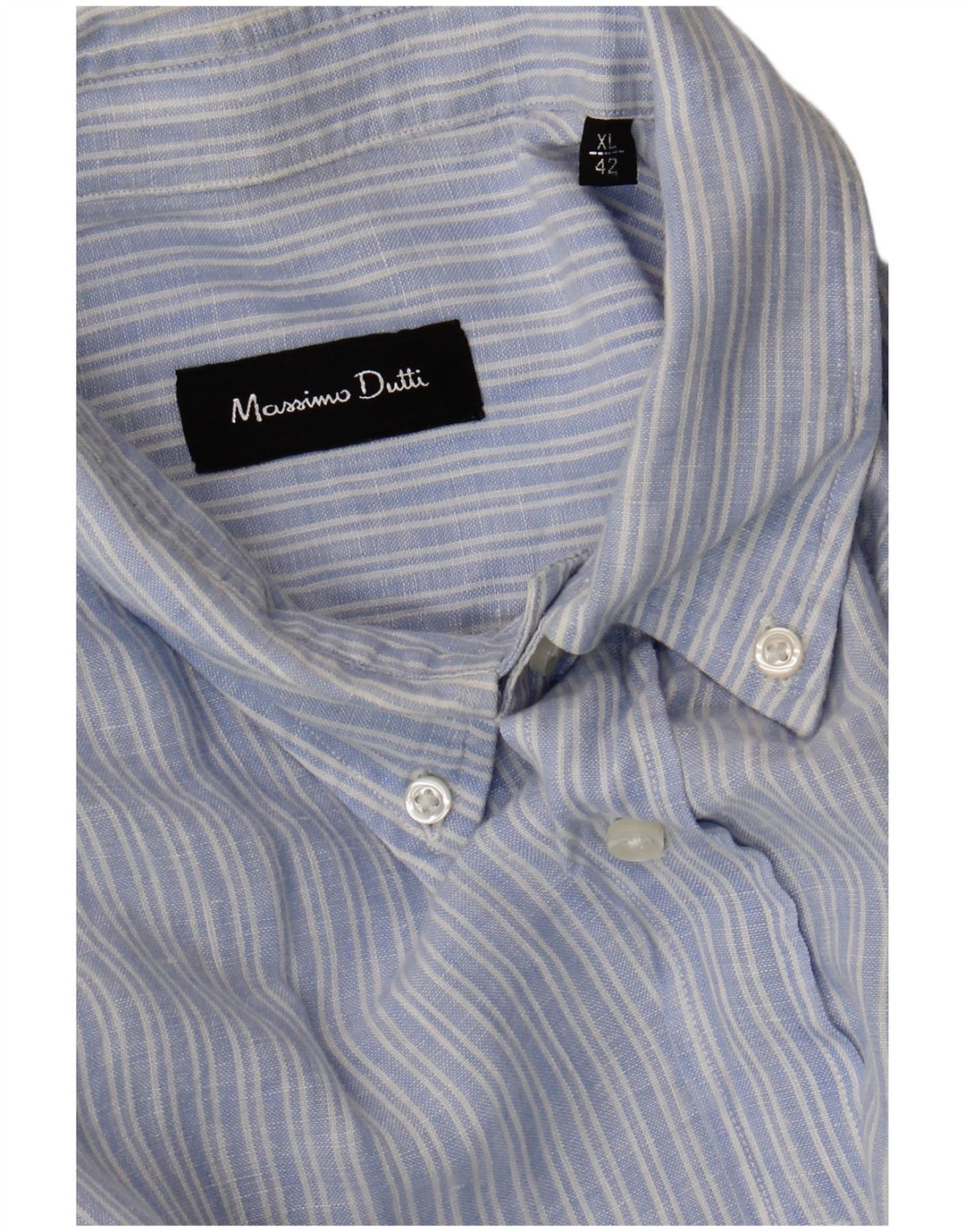 Koszula męska Massimo Dutti XL w niebieskie prążki