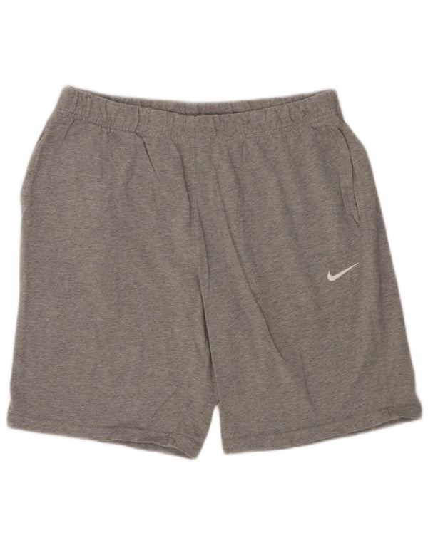 Męskie spodenki sportowe Nike XL, szare, bawełniane