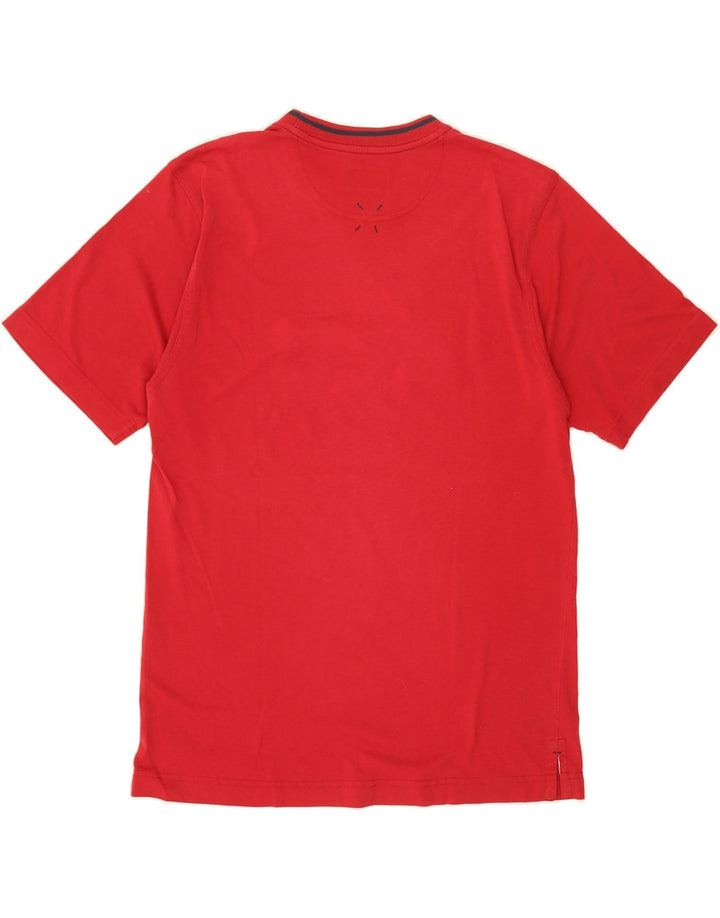 LOTTO Mens Graphic T-Shirt Top UK 40/42 Medium Red Vintage Lotto and Second-Hand Lotto from Messina Hembry 