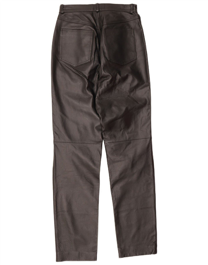 Spodnie damskie Avitano Slim skórzane EU 38 Medium W26 L33 czarne