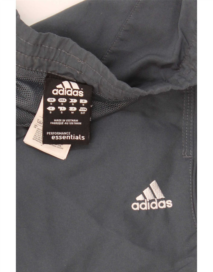Męskie spodenki sportowe Adidas Climacool, małe, szare, z blokami kolorów, z poliestru