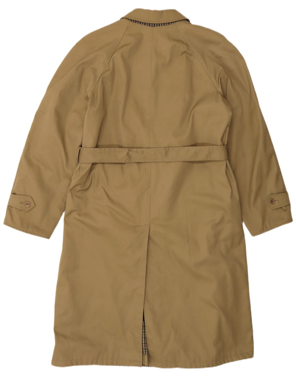 Męski dwustronny płaszcz vintage IT 48 Medium Khaki