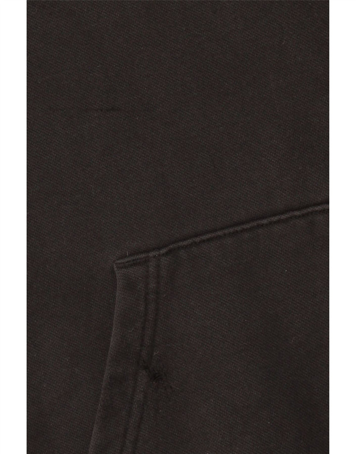 PUMA Mens Graphic Hoodie Jumper Medium Black Cotton