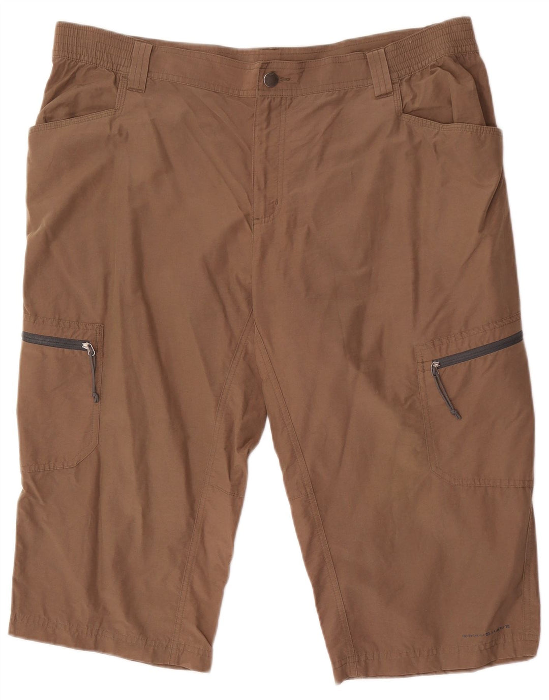 Męskie spodenki cargo Columbia Titanium XL W40, brązowa bawełna