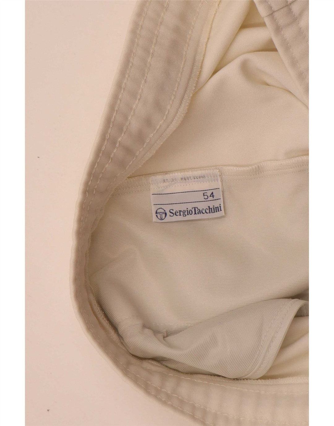 Męskie spodenki sportowe Sergio Tacchini IT 54 XL, biały poliester