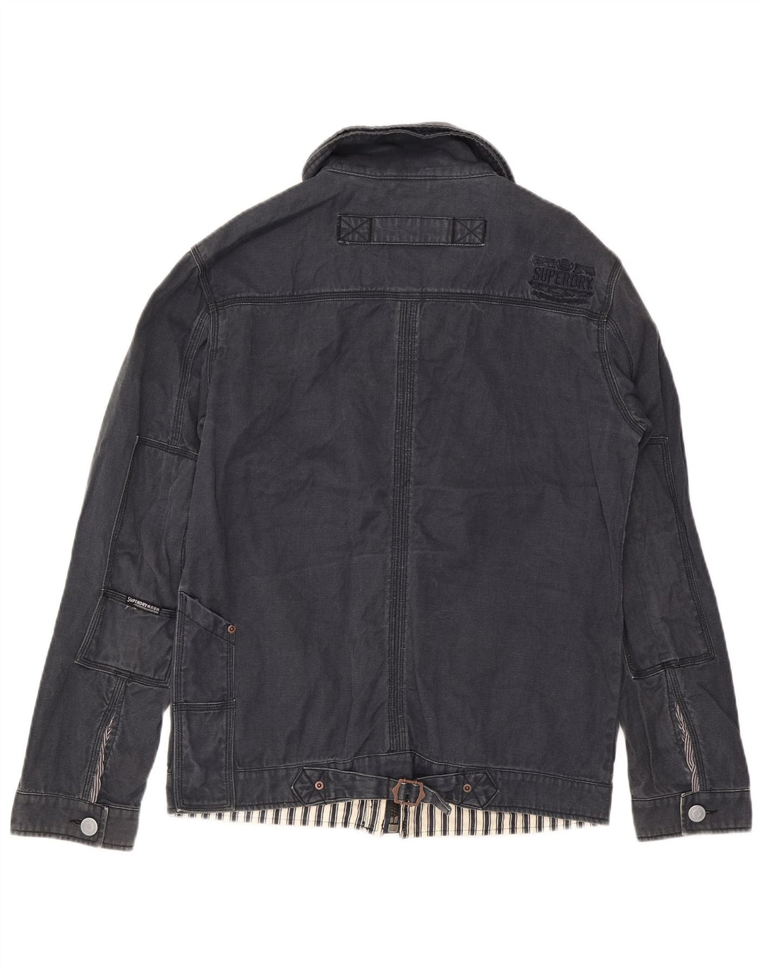 Męska kurtka użytkowa Superdry UK 42 XL, granatowa, bawełniana