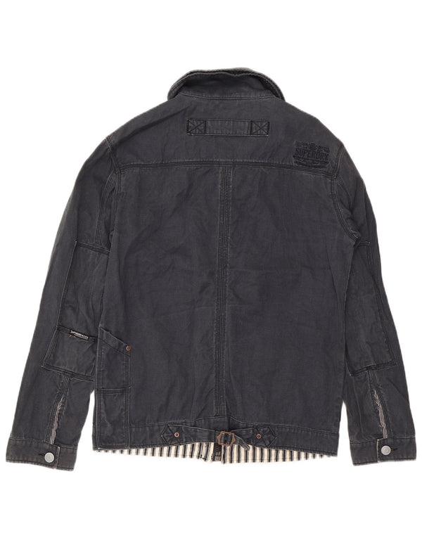 Męska kurtka użytkowa Superdry UK 42 XL, granatowa, bawełniana