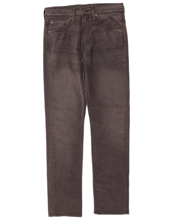 Męskie jeansy Levi's 522 Tapered W28 L29 Szara bawełna