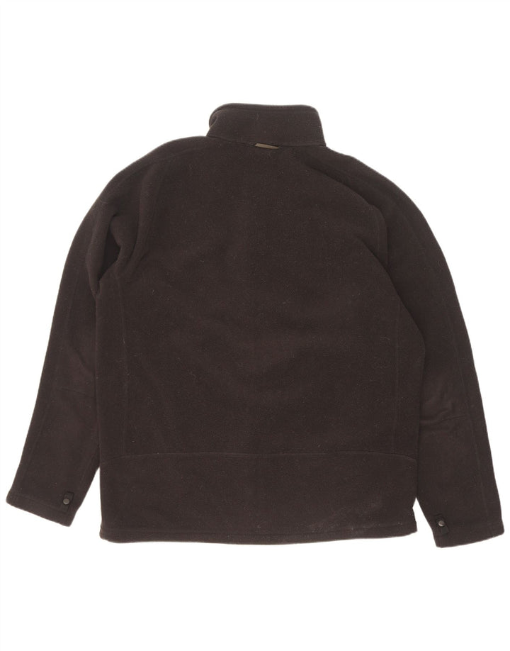 Męska kurtka polarowa The North Face Graphic Liner UK 40, duża, czarna, poliestrowa
