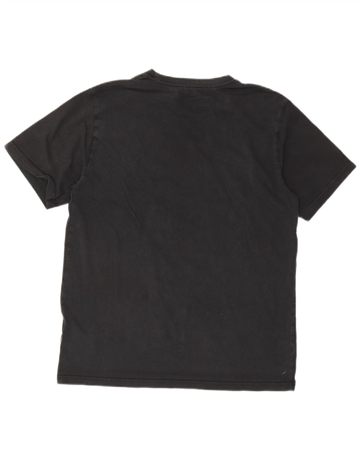 Converse Męski T-shirt z grafiką, duży, czarny, bawełniany