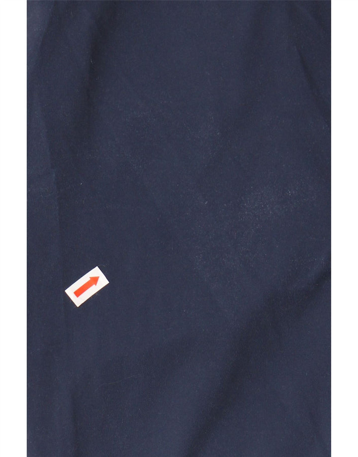 Legginsy damskie ATHLETA UK 10, małe, granatowe, z blokami kolorów